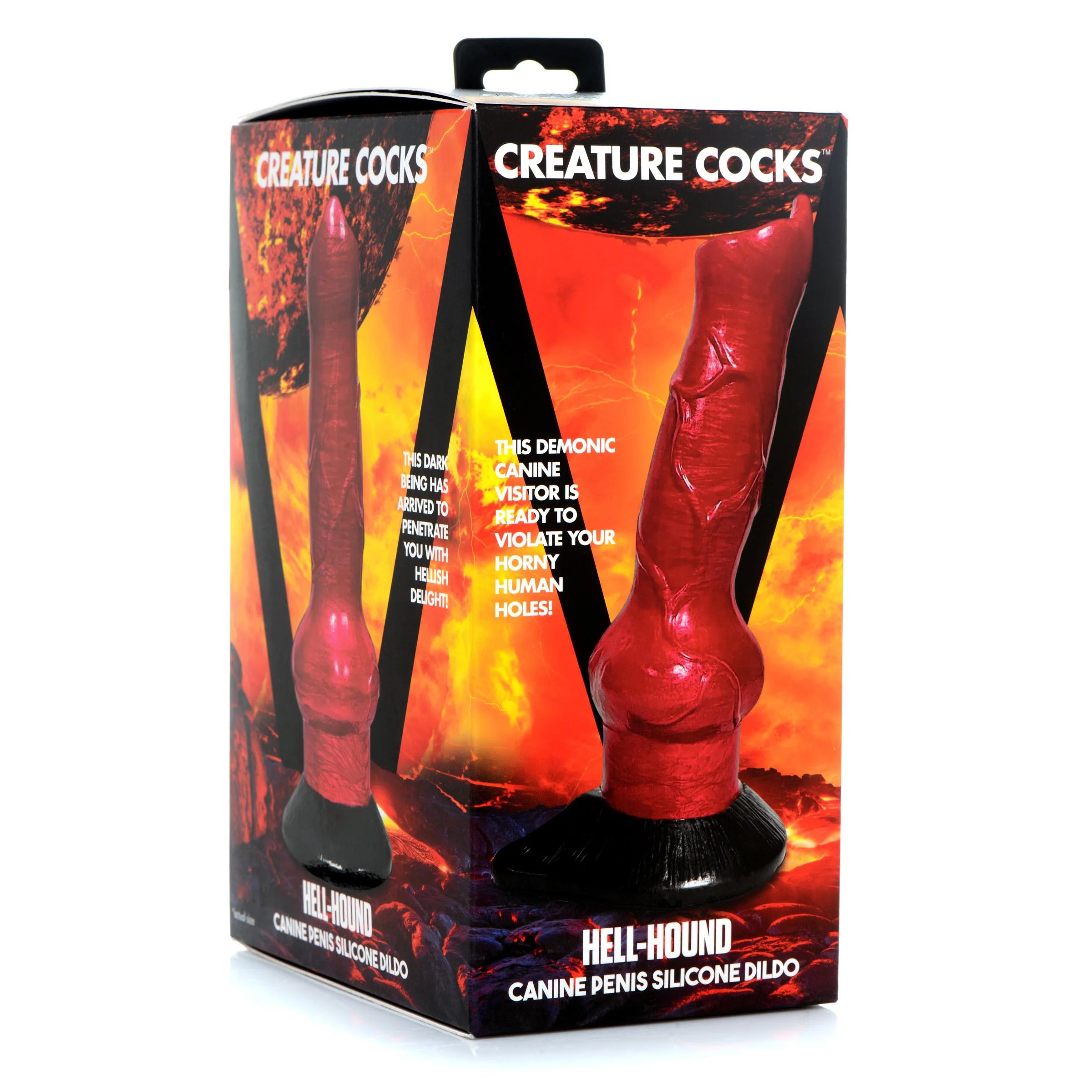 Hell-Hound Canine Silicone Dildo 7.5