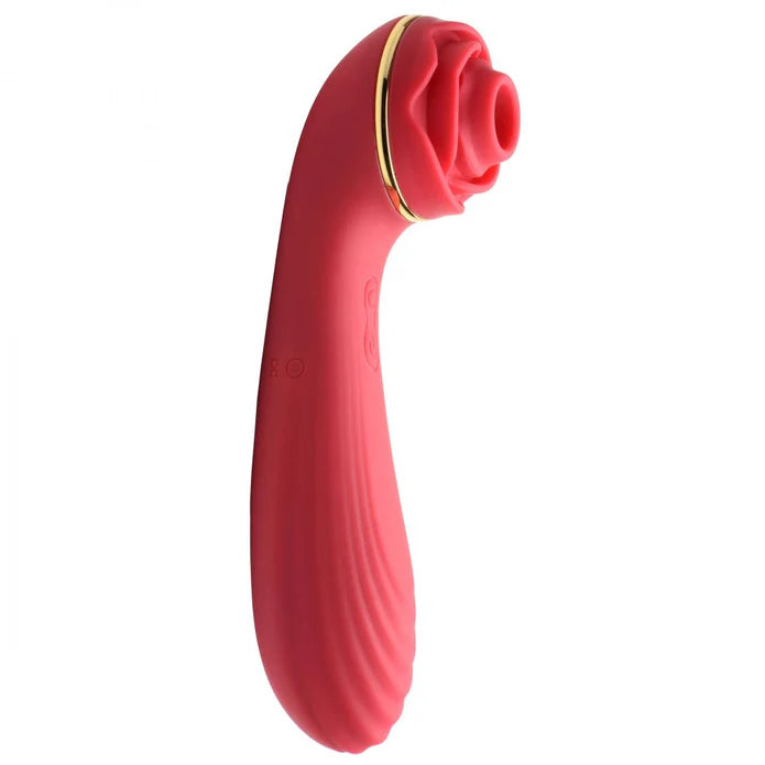 Inmi Bloomgasm Passion Petals 10X Rechargeable Silicone Rose Clitoral Stimulator