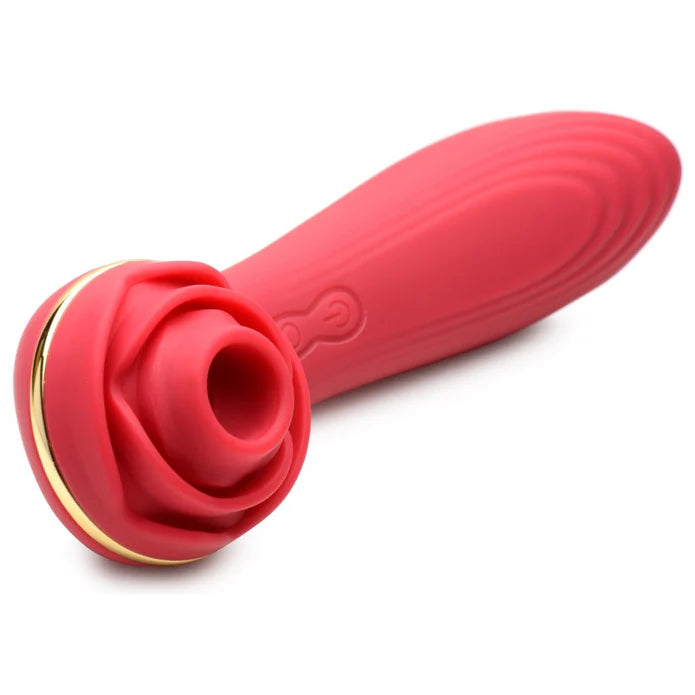 Inmi Bloomgasm Passion Petals 10X Rechargeable Silicone Rose Clitoral Stimulator