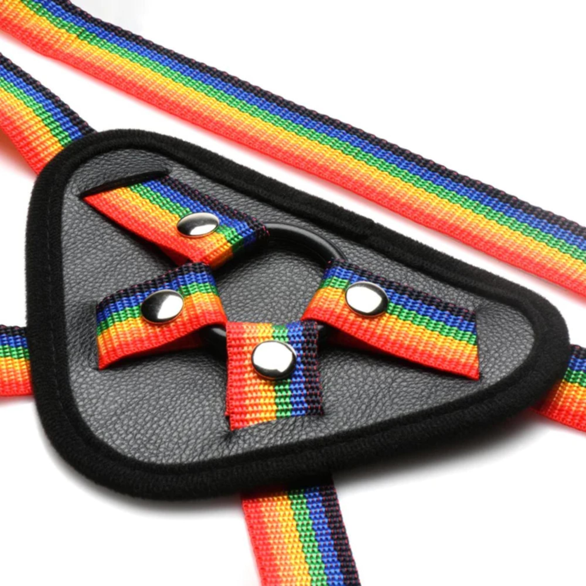 Strap U Ride the Rainbow Universal Rainbow Strap-On Harness