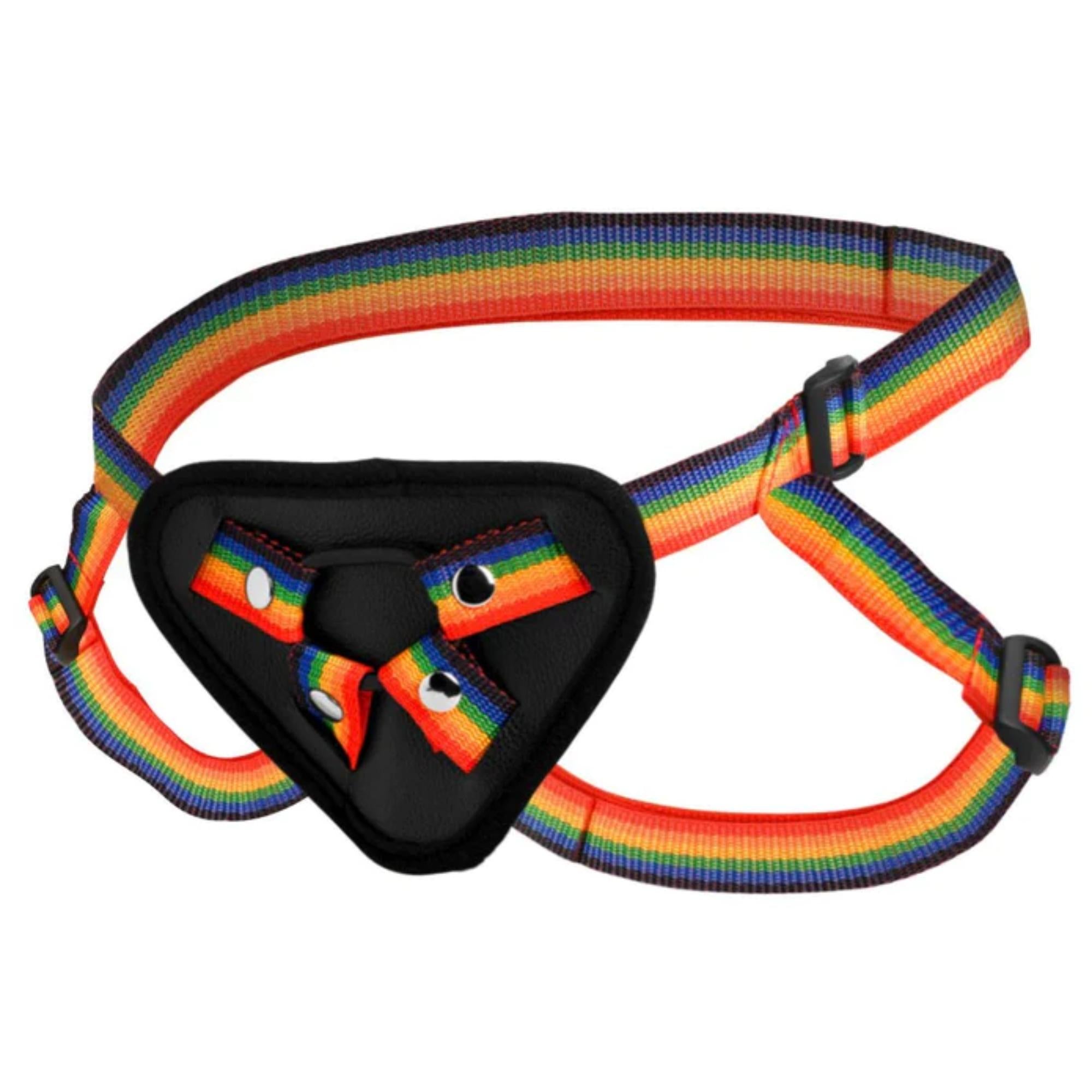 Strap U Ride the Rainbow Universal Rainbow Strap-On Harness