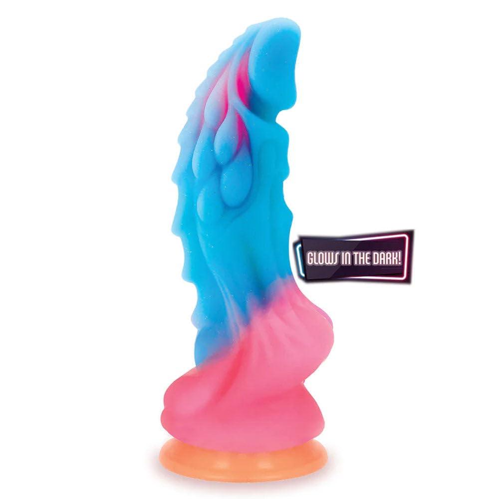 Alien Nation Glow Dragon Silicone Glow in the Dark Creature Dildo - Buy At Luxury Toy X - Free 3-Day Shipping