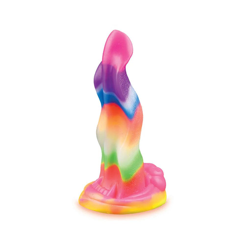 AlienNation Lick of the Lair 7 in. Glow-in-the-Dark Silicone Dildo - Buy At Luxury Toy X - Free 3-Day Shipping