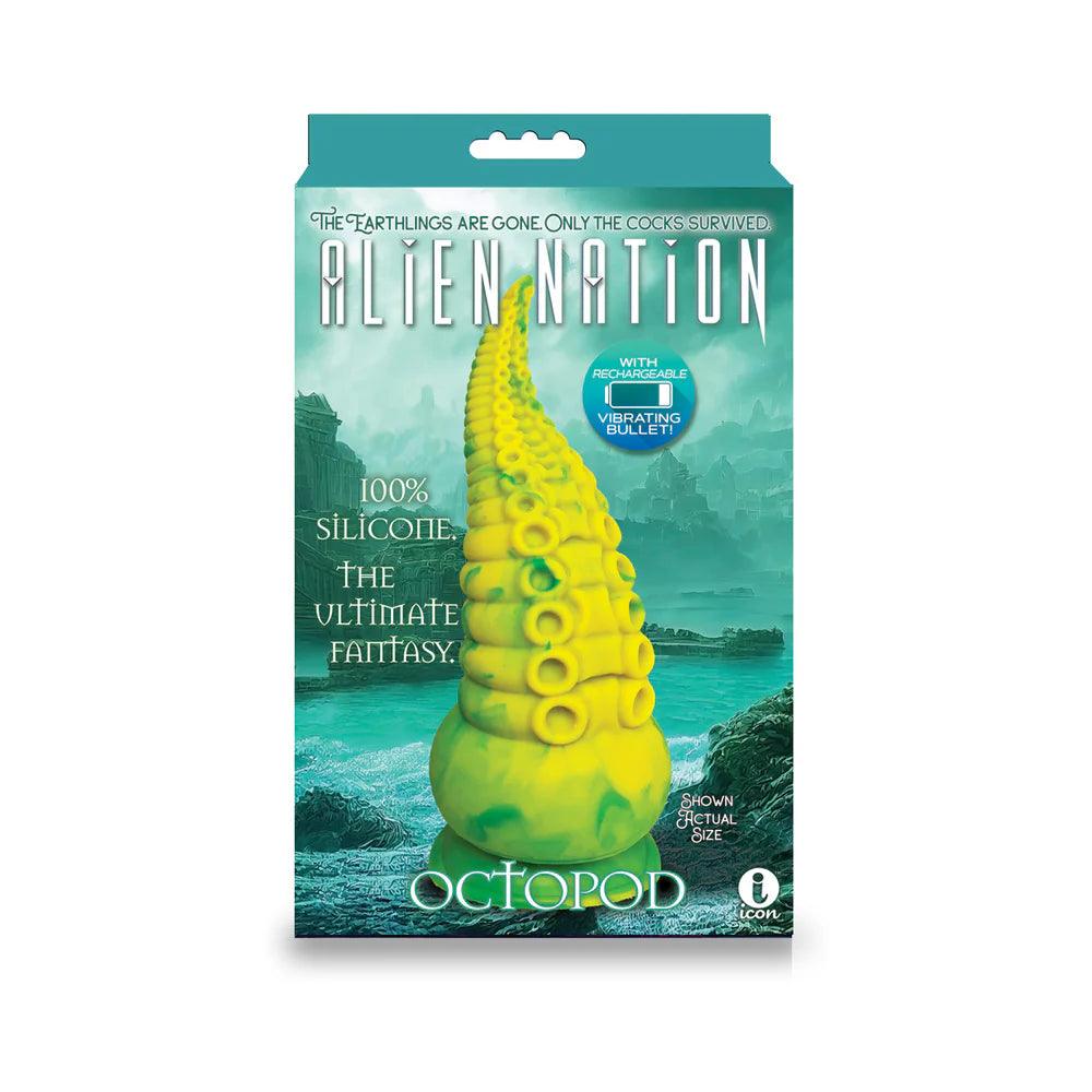 AlienNation Octopod 9 in. Vibrating Silicone Dildo - Buy At Luxury Toy X - Free 3-Day Shipping