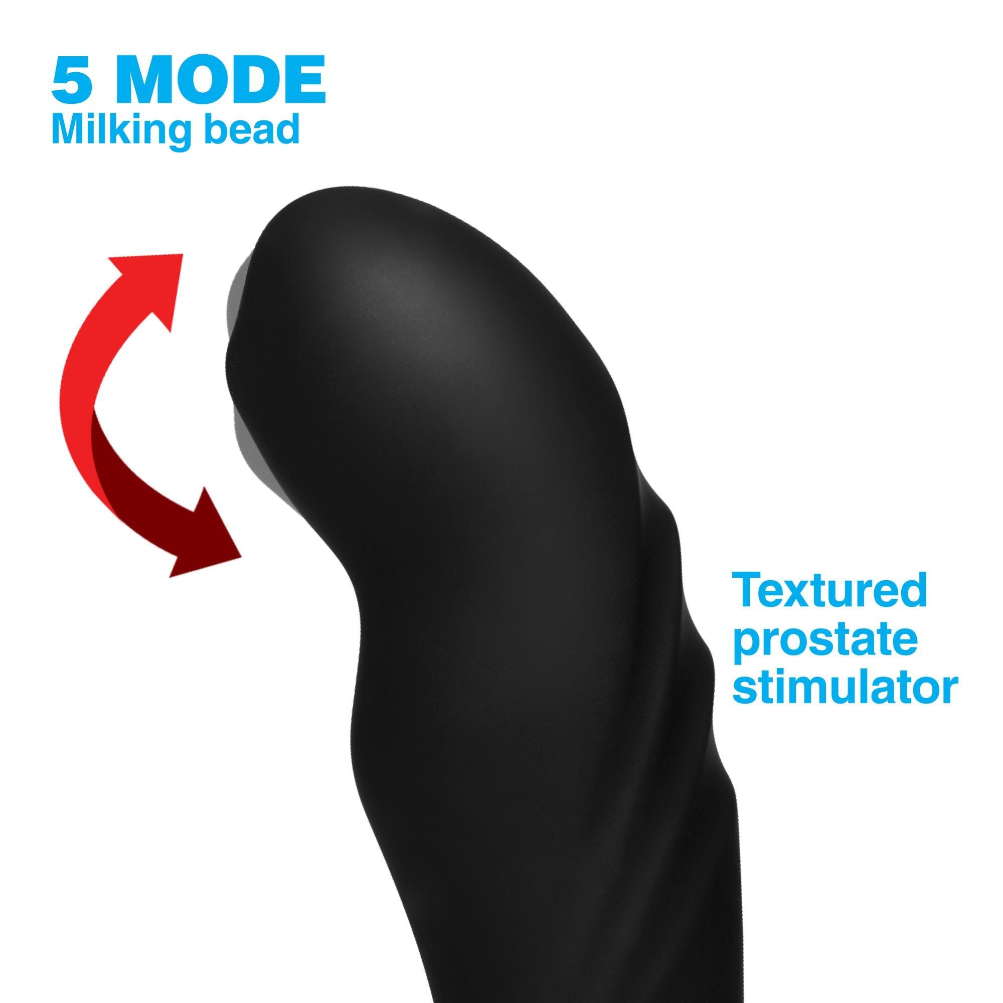 Alpha-Pro 17X P-Trigasm 3-in-1 Silicone Prostate Stimulator - Buy At Luxury Toy X - Free 3-Day Shipping