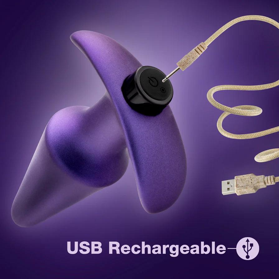 Anal Adventures Matrix Interstellar Plug Rechargeable Silicone Anal Plug - Buy At Luxury Toy X - Free 3-Day Shipping