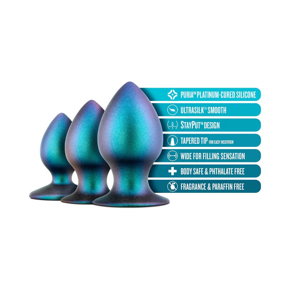 Anal Adventures Matrix Metaverse Plug Kit Silicone Anal Plug Set - Buy At Luxury Toy X - Free 3-Day Shipping