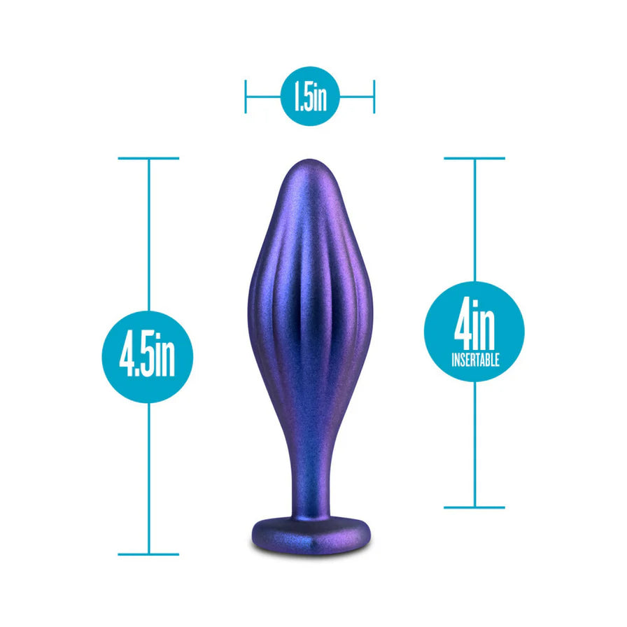 Anal Adventures Matrix Wavy Bling Silicone Plug - Buy At Luxury Toy X - Free 3-Day Shipping