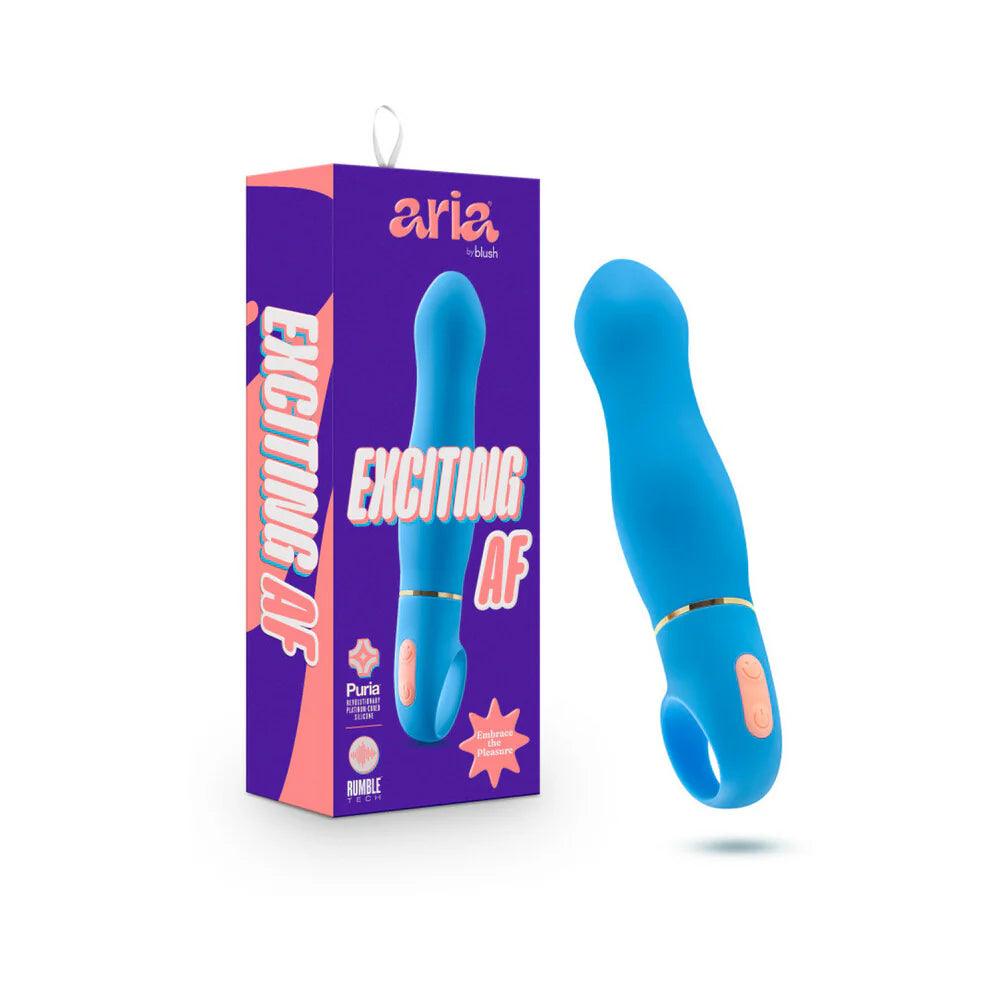 Aria Exciting AF Silicone Vibrator - Buy At Luxury Toy X - Free 3-Day Shipping