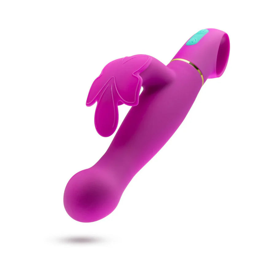 Aria Naughty AF Silicone Dual Stimulation Vibrator - Buy At Luxury Toy X - Free 3-Day Shipping