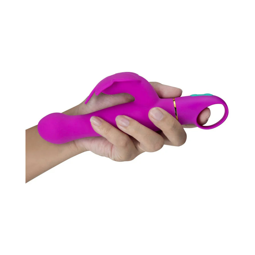 Aria Naughty AF Silicone Dual Stimulation Vibrator - Buy At Luxury Toy X - Free 3-Day Shipping