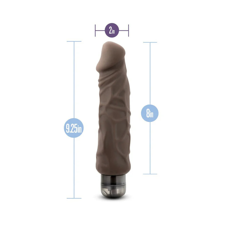 Au Naturel Home Wrecker 9.5” Dual-Density Vibrating Dildo - Buy At Luxury Toy X - Free 3-Day Shipping