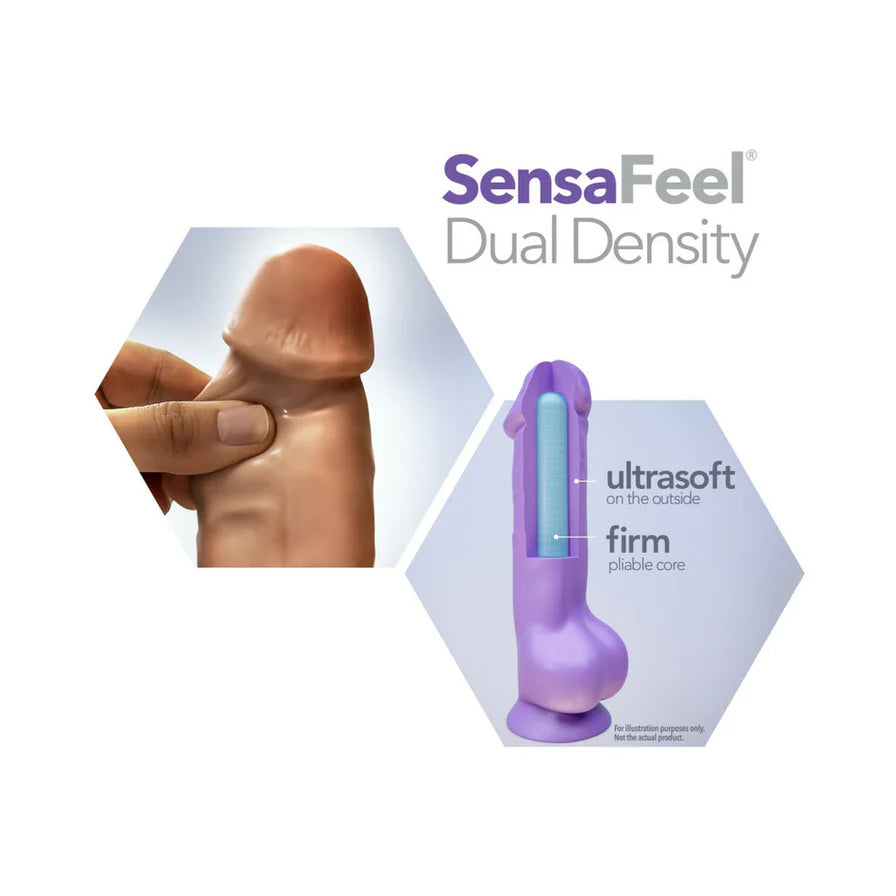 Au Naturel Roberto 9.5” Posable Dual-Density Dildo - Buy At Luxury Toy X - Free 3-Day Shipping