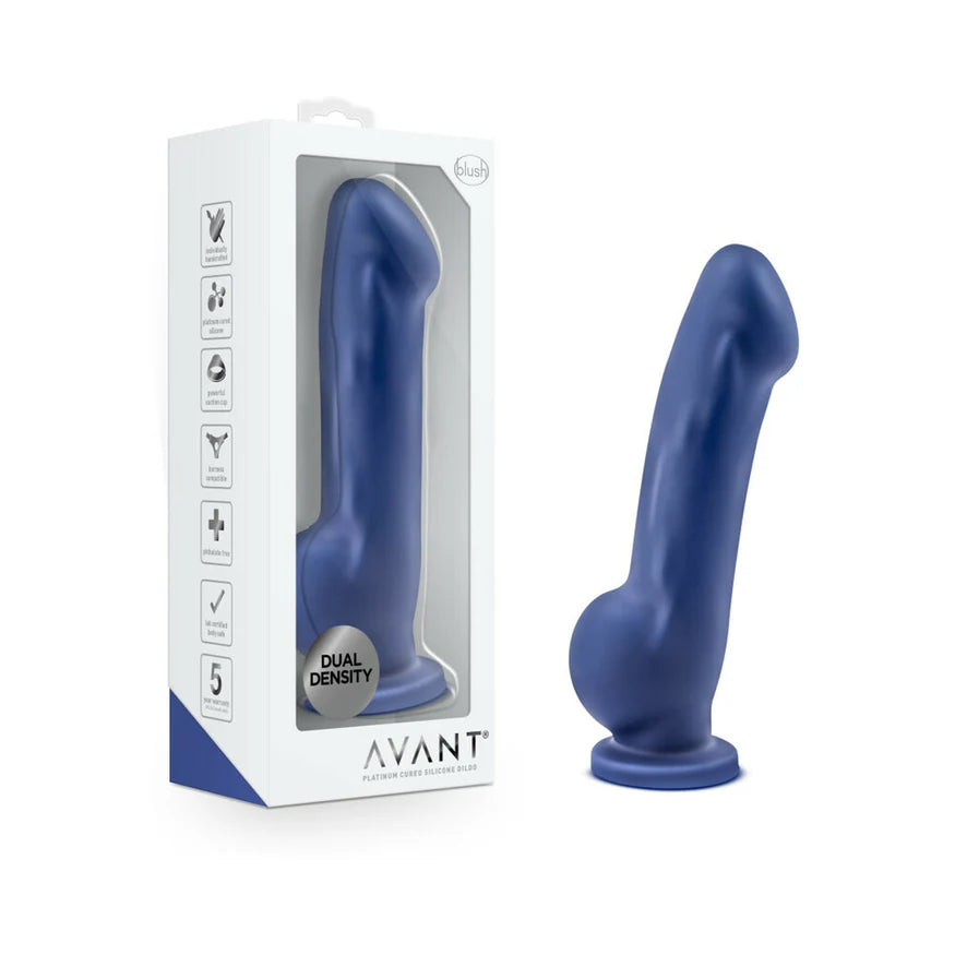 Avant D8 Ergo 7.5-Inch Dual Density Silicone Dildo - Buy At Luxury Toy X - Free 3-Day Shipping