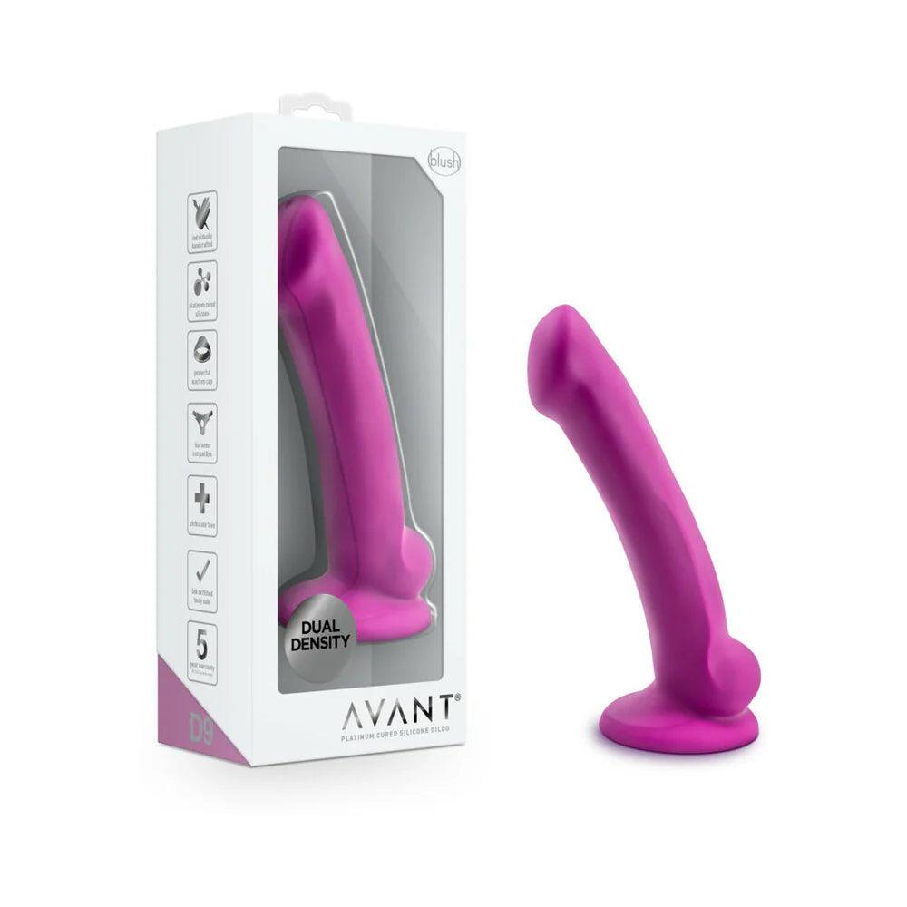 Avant D9 Ergo Mini 7 in. Dual Density Silicone Dildo - Buy At Luxury Toy X - Free 3-Day Shipping