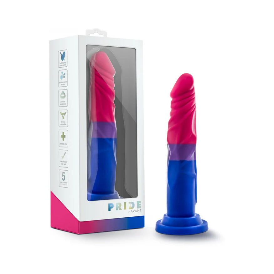 Avant Pride P8 Love 7.5-Inch Silicone Dildo - Buy At Luxury Toy X - Free 3-Day Shipping