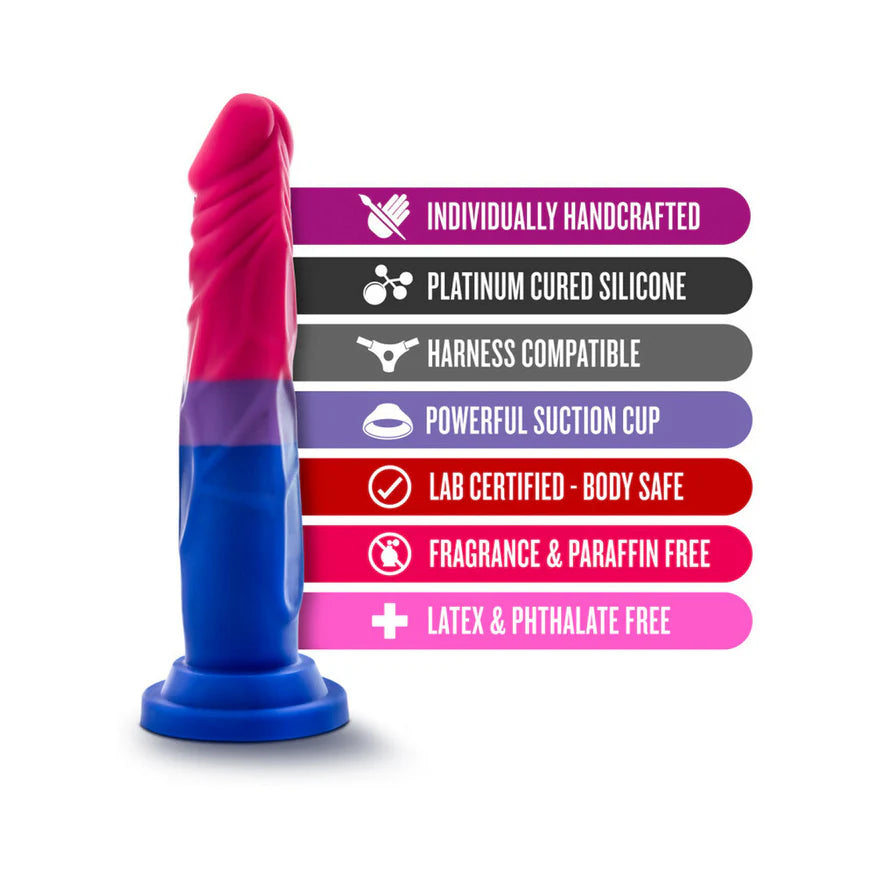 Avant Pride P8 Love 7.5-Inch Silicone Dildo - Buy At Luxury Toy X - Free 3-Day Shipping