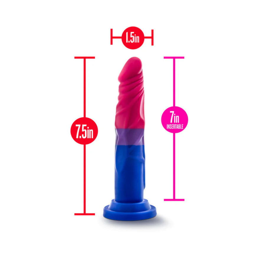 Avant Pride P8 Love 7.5-Inch Silicone Dildo - Buy At Luxury Toy X - Free 3-Day Shipping