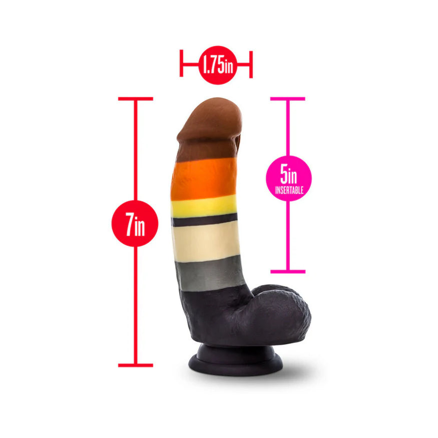 Avant Pride P9 Bear 7-Inch Silicone Dildo with Balls - Buy At Luxury Toy X - Free 3-Day Shipping