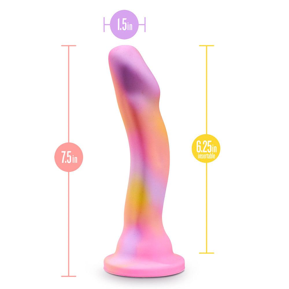 Avant Sun's Out 7.5 in. Silicone Dildo with Suction Cup Pink - Buy At Luxury Toy X - Free 3-Day Shipping