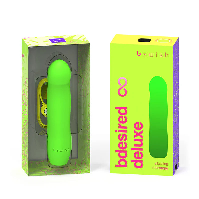 B Swish Bdesired Infinite Deluxe Vibrator - Buy At Luxury Toy X - Free 3-Day Shipping