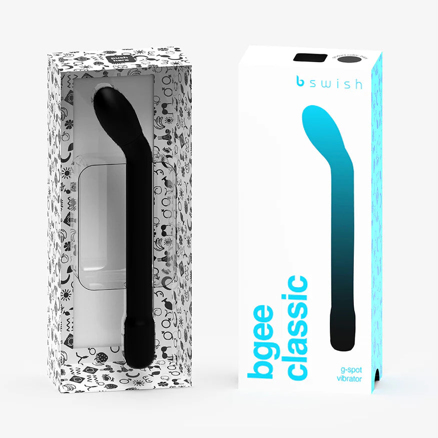 B Swish Bgee Classic Denim G-Spot Vibrator - Buy At Luxury Toy X - Free 3-Day Shipping