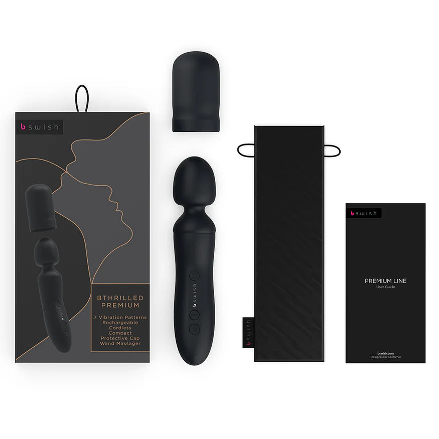 B Swish Bthrilled Premium Mini Wand - Buy At Luxury Toy X - Free 3-Day Shipping