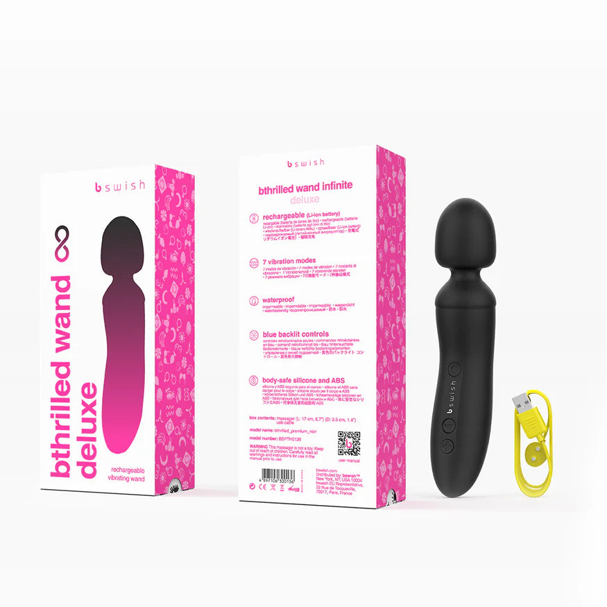 B Swish Bthrilled Premium Mini Wand - Buy At Luxury Toy X - Free 3-Day Shipping