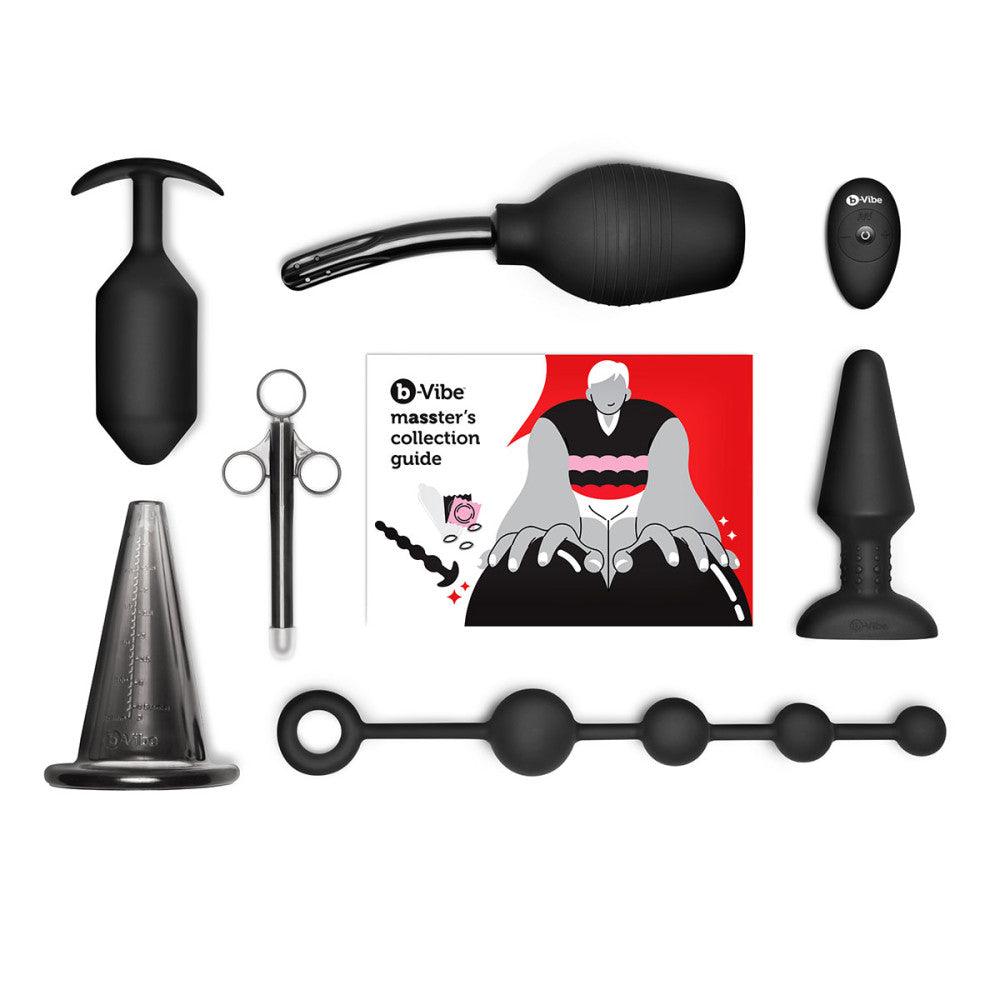 B-Vibe Anal Education Set: Masster's Degree Edition - Buy At Luxury Toy X - Free 3-Day Shipping