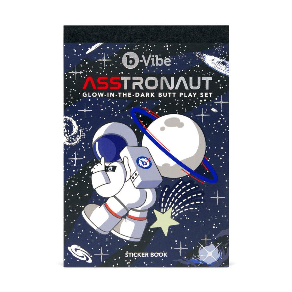 B-Vibe ASStronaut Glow-in-the-Dark Butt Play Set - Buy At Luxury Toy X - Free 3-Day Shipping