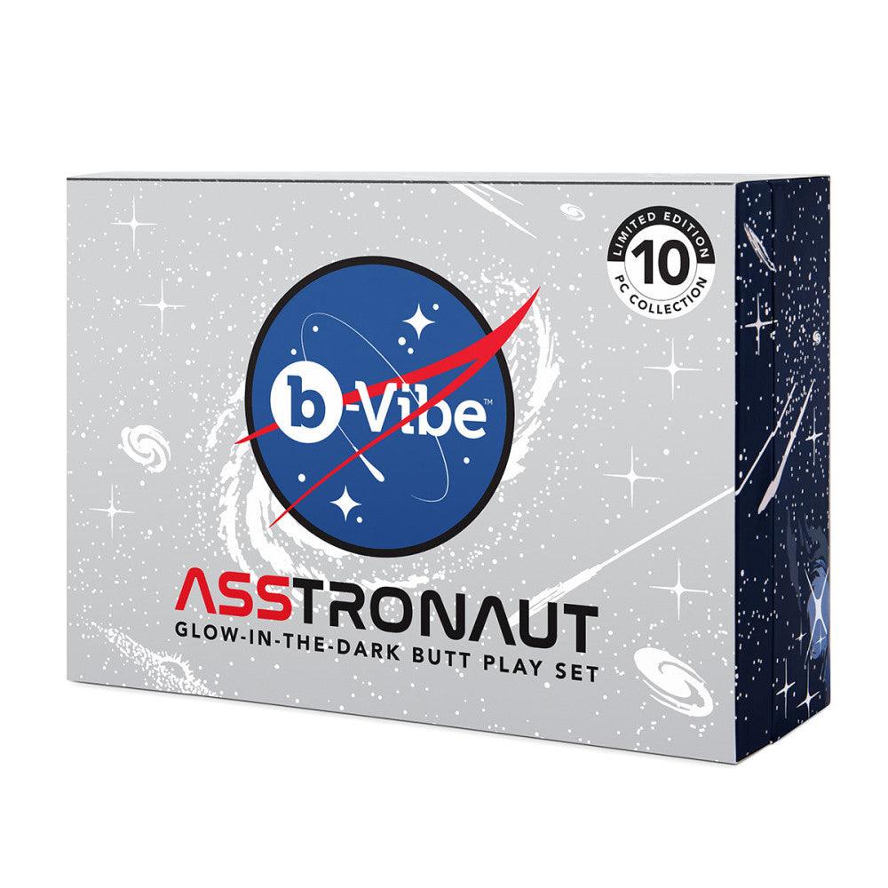 B-Vibe ASStronaut Glow-in-the-Dark Butt Play Set - Buy At Luxury Toy X - Free 3-Day Shipping