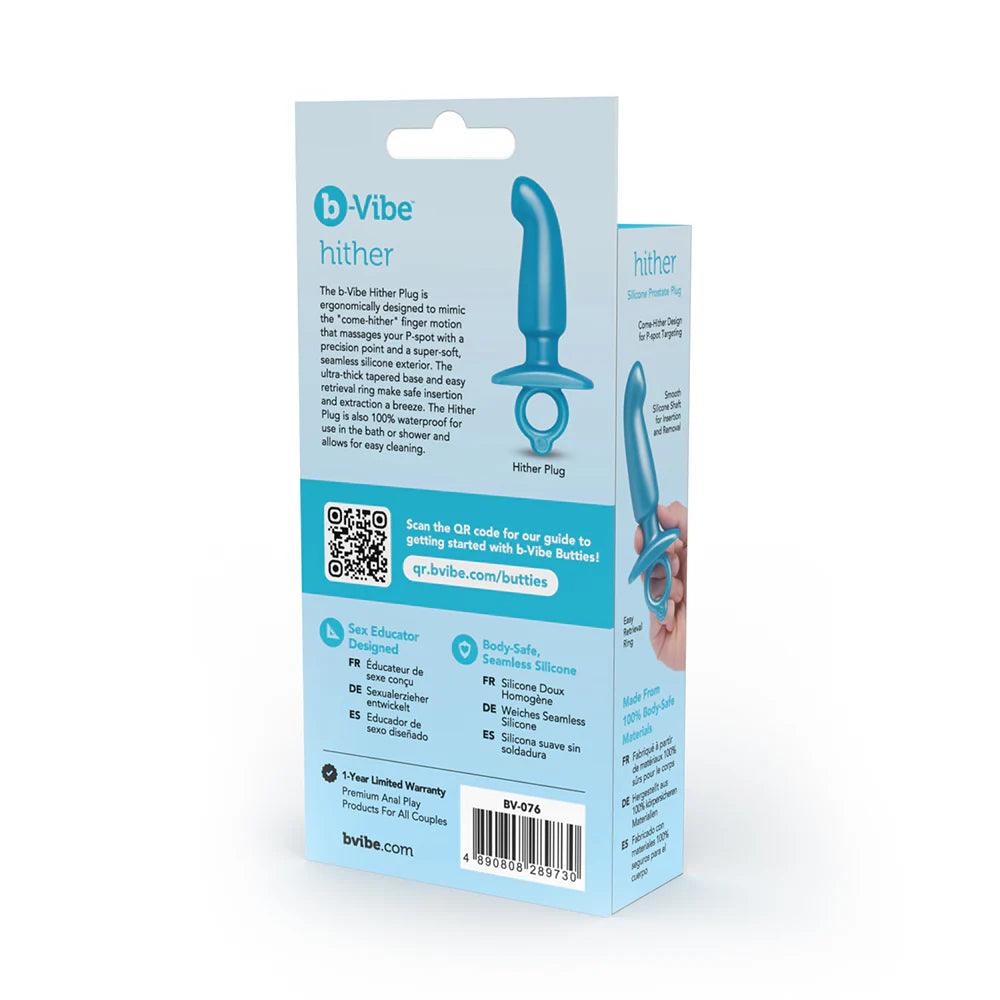 B-Vibe Butties Hither Silicone Prostate Plug - Buy At Luxury Toy X - Free 3-Day Shipping