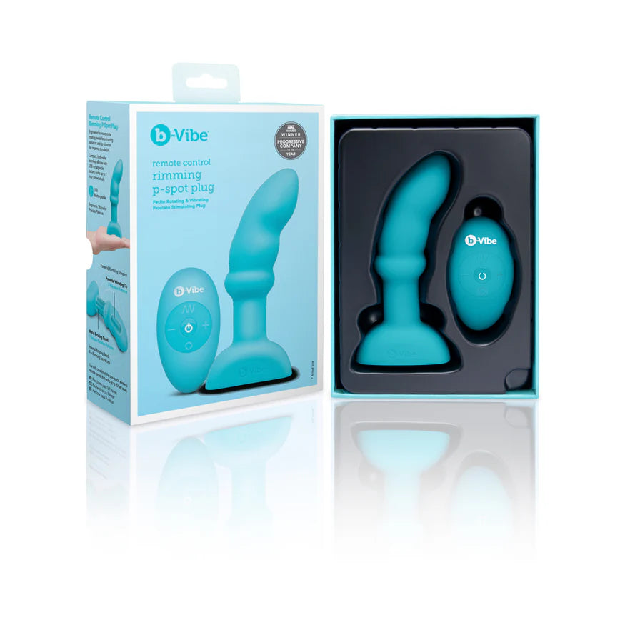 b-Vibe Remote Control Rimming P-Spot Plug - Buy At Luxury Toy X - Free 3-Day Shipping