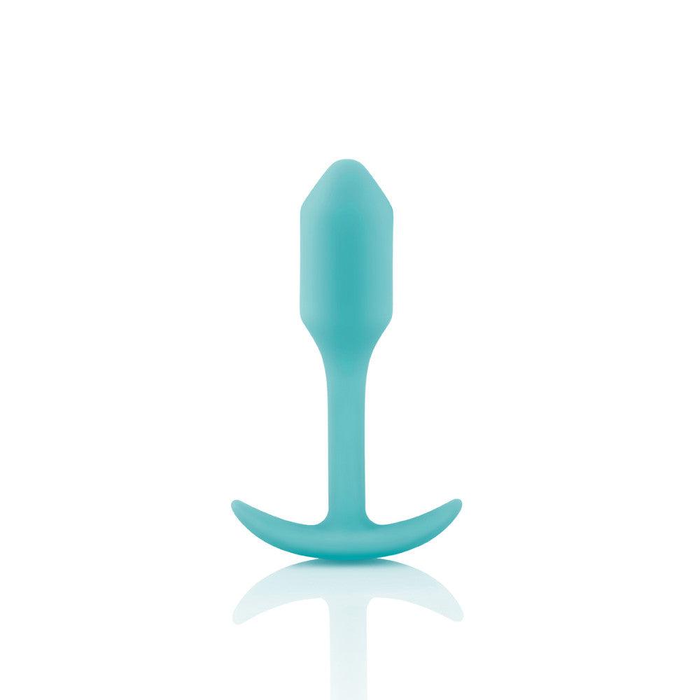 b-Vibe Snug Plug 1 Weighted Silicone Anal Plug - Buy At Luxury Toy X - Free 3-Day Shipping