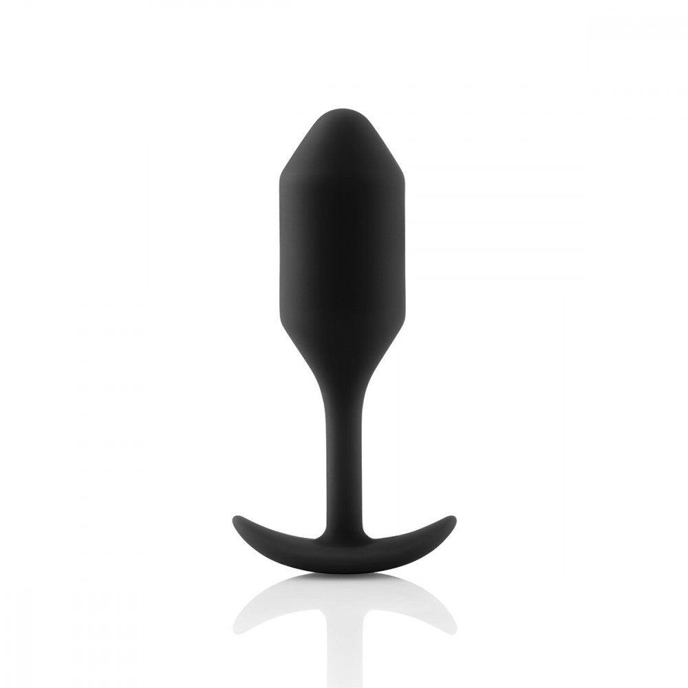 b-Vibe Snug Plug 2 Weighted Silicone Anal Plug - Buy At Luxury Toy X - Free 3-Day Shipping