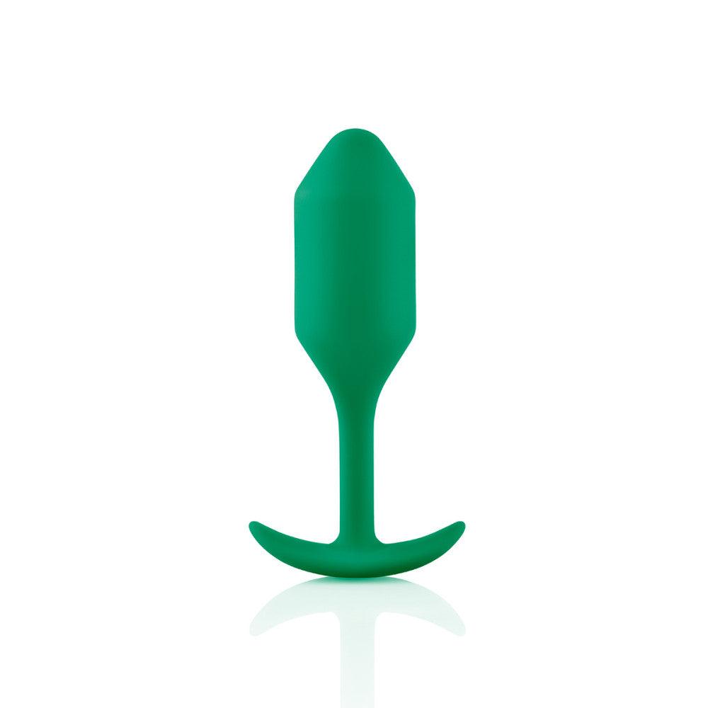 b-Vibe Snug Plug 2 Weighted Silicone Anal Plug - Buy At Luxury Toy X - Free 3-Day Shipping