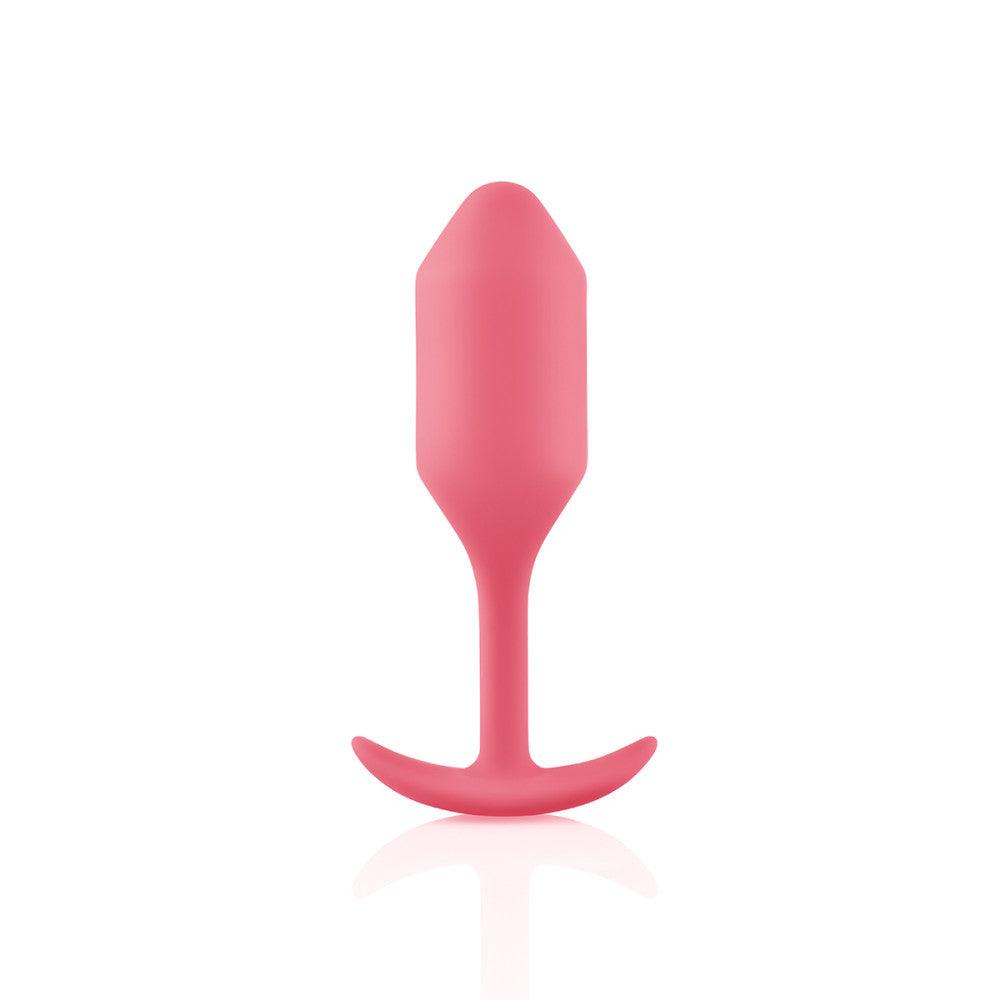 b-Vibe Snug Plug 2 Weighted Silicone Anal Plug - Buy At Luxury Toy X - Free 3-Day Shipping