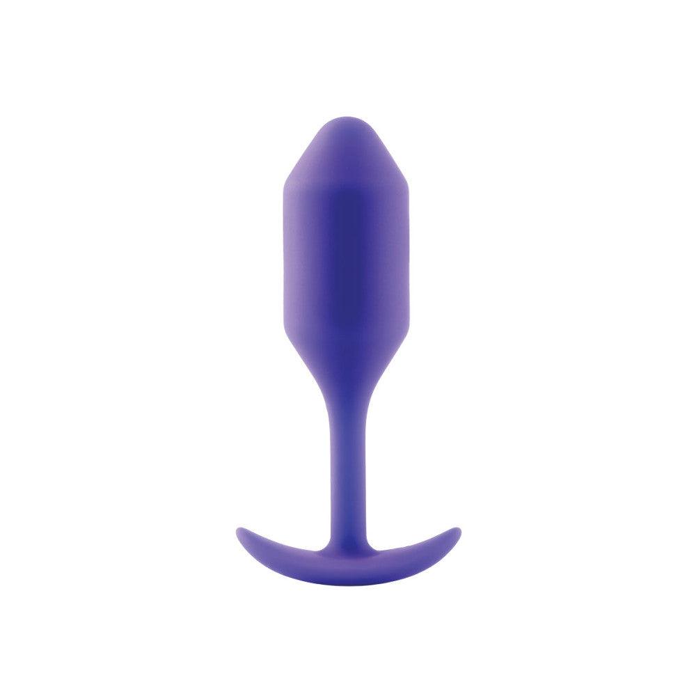 b-Vibe Snug Plug 2 Weighted Silicone Anal Plug - Buy At Luxury Toy X - Free 3-Day Shipping