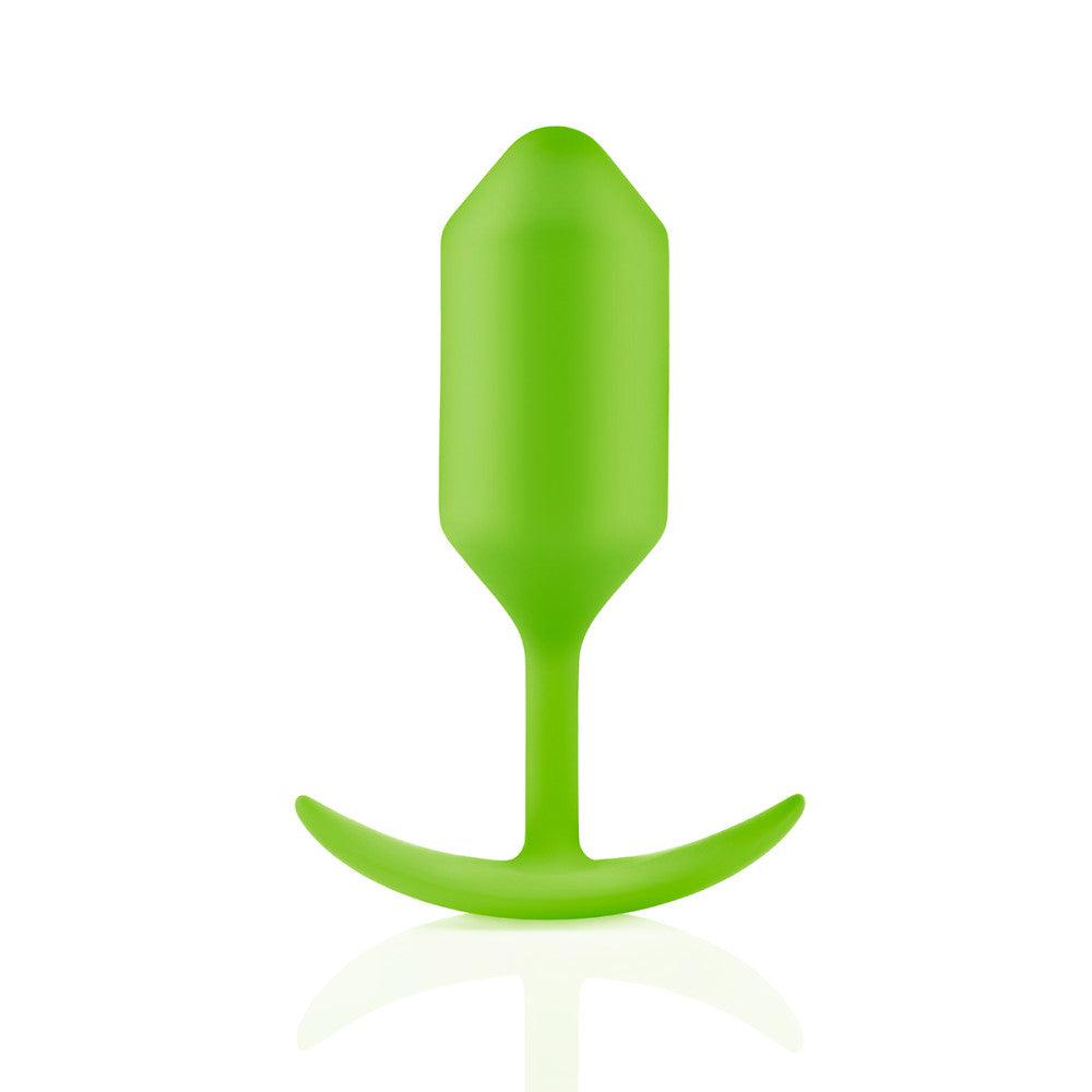 b-Vibe Snug Plug 3 Weighted Silicone Anal Plug - Buy At Luxury Toy X - Free 3-Day Shipping