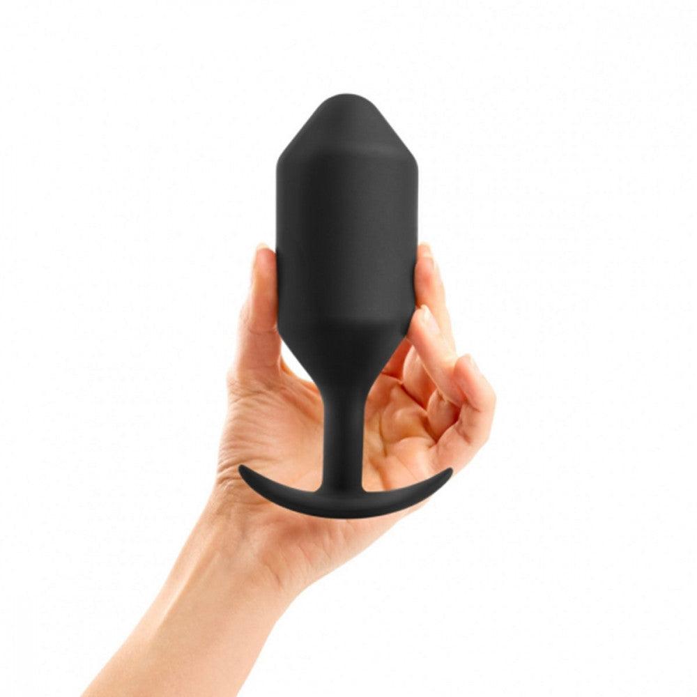 b-Vibe Snug Plug 6 Weighted Silicone Anal Plug - Buy At Luxury Toy X - Free 3-Day Shipping