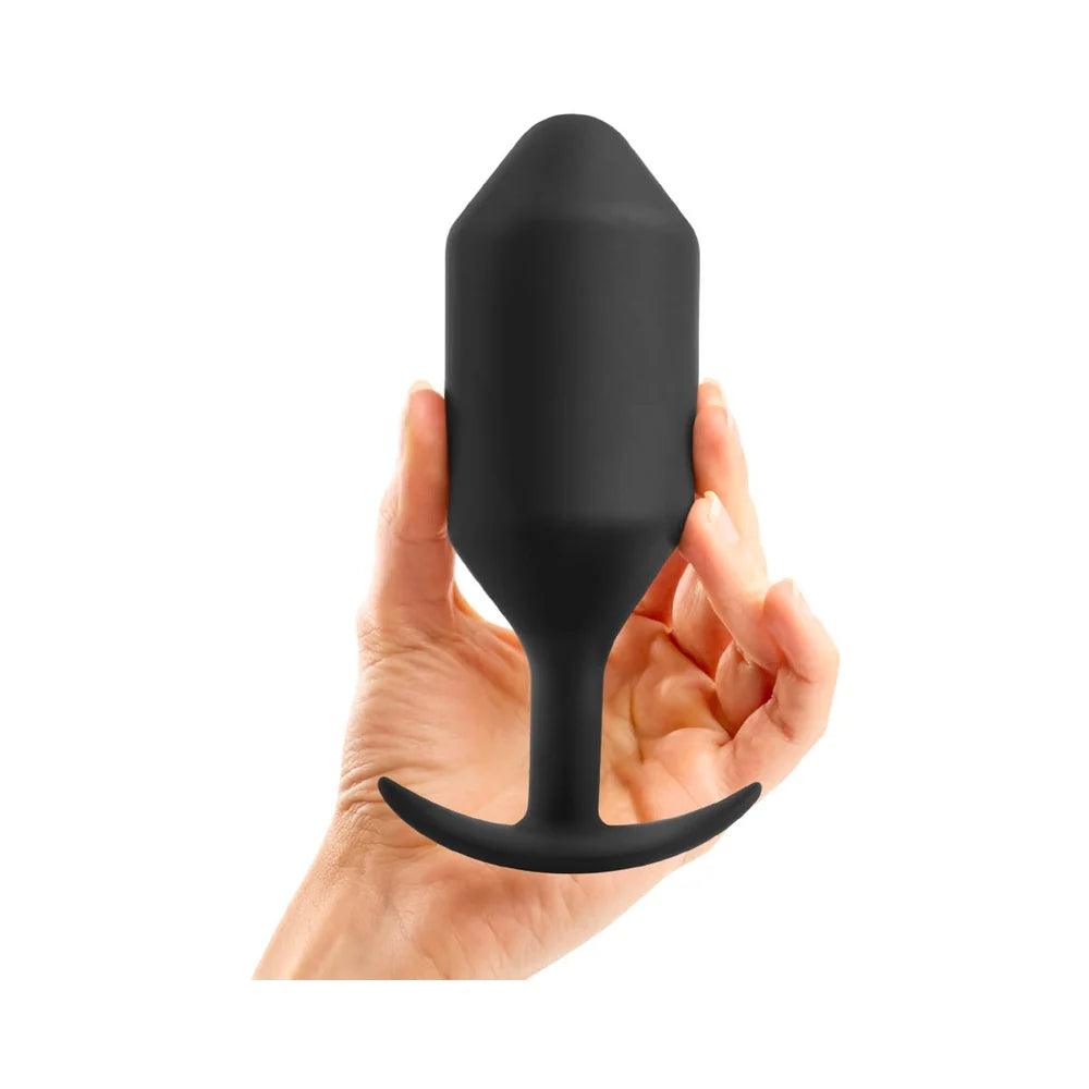 b-Vibe Snug Plug 7 Weighted Silicone Anal Plug - Buy At Luxury Toy X - Free 3-Day Shipping