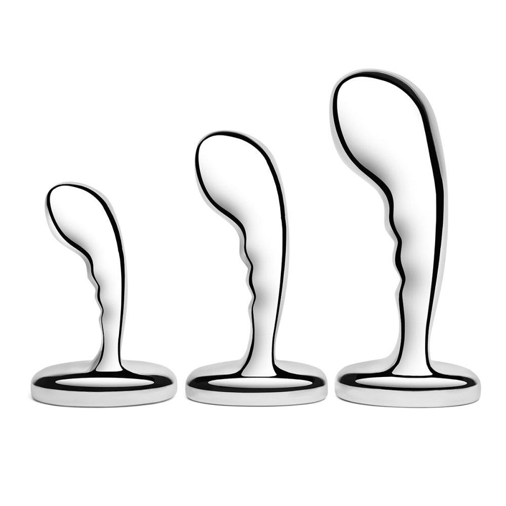 B-Vibe Stainless Steel P-Spot Training Set - Buy At Luxury Toy X - Free 3-Day Shipping