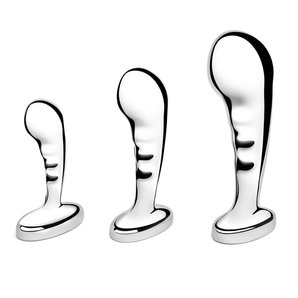 B-Vibe Stainless Steel P-Spot Training Set - Buy At Luxury Toy X - Free 3-Day Shipping