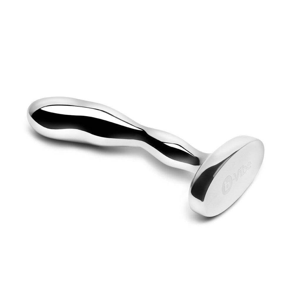 B-Vibe Stainless Steel Prostate Plug - Buy At Luxury Toy X - Free 3-Day Shipping