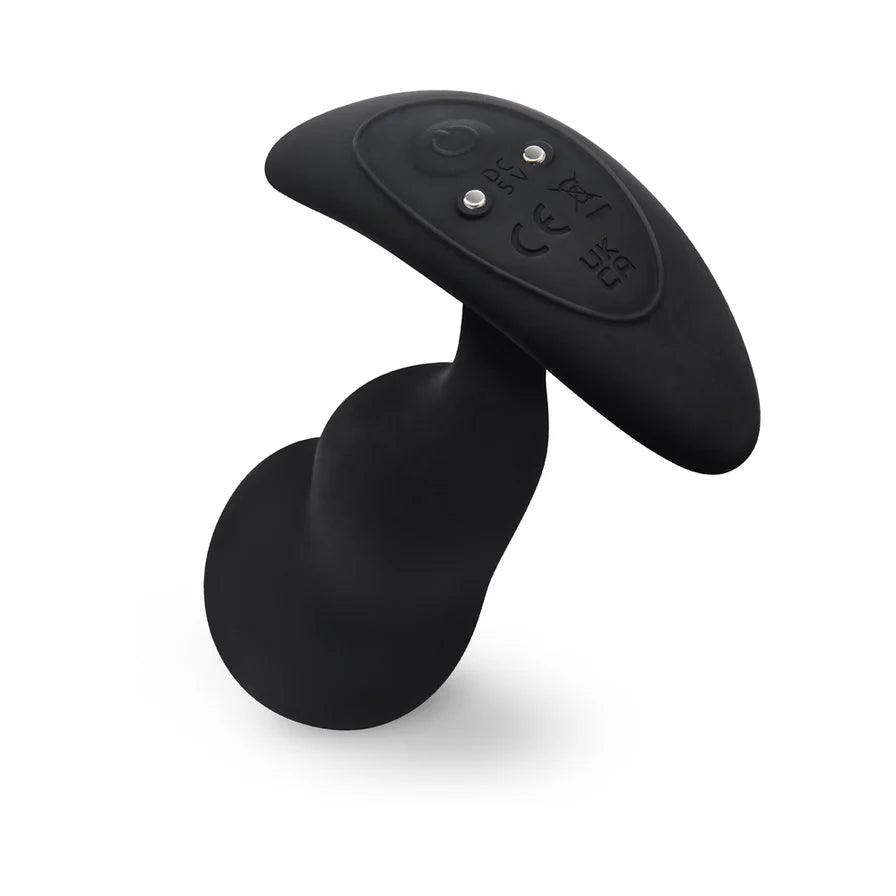 b-Vibe Vibrating P-Spot Snug Plug Large with Rechargeable Remote Control - Buy At Luxury Toy X - Free 3-Day Shipping