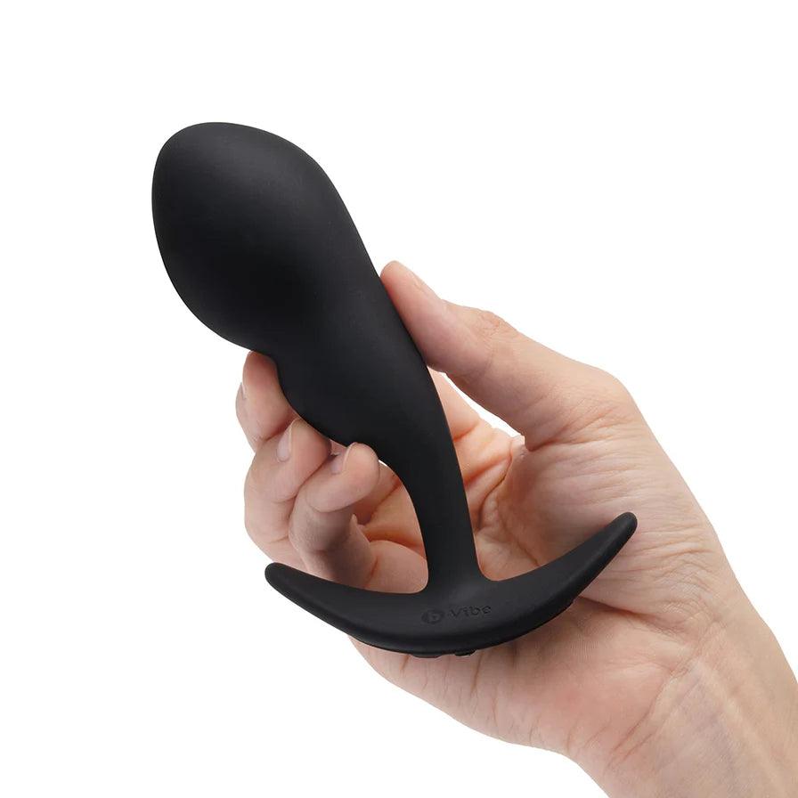 b-Vibe Vibrating P-Spot Snug Plug Large with Rechargeable Remote Control - Buy At Luxury Toy X - Free 3-Day Shipping