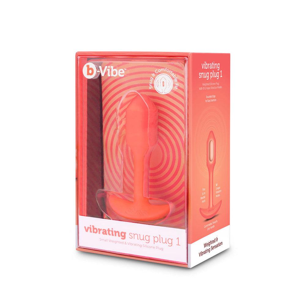 B-Vibe Vibrating Snug Plug 1 Small - Buy At Luxury Toy X - Free 3-Day Shipping