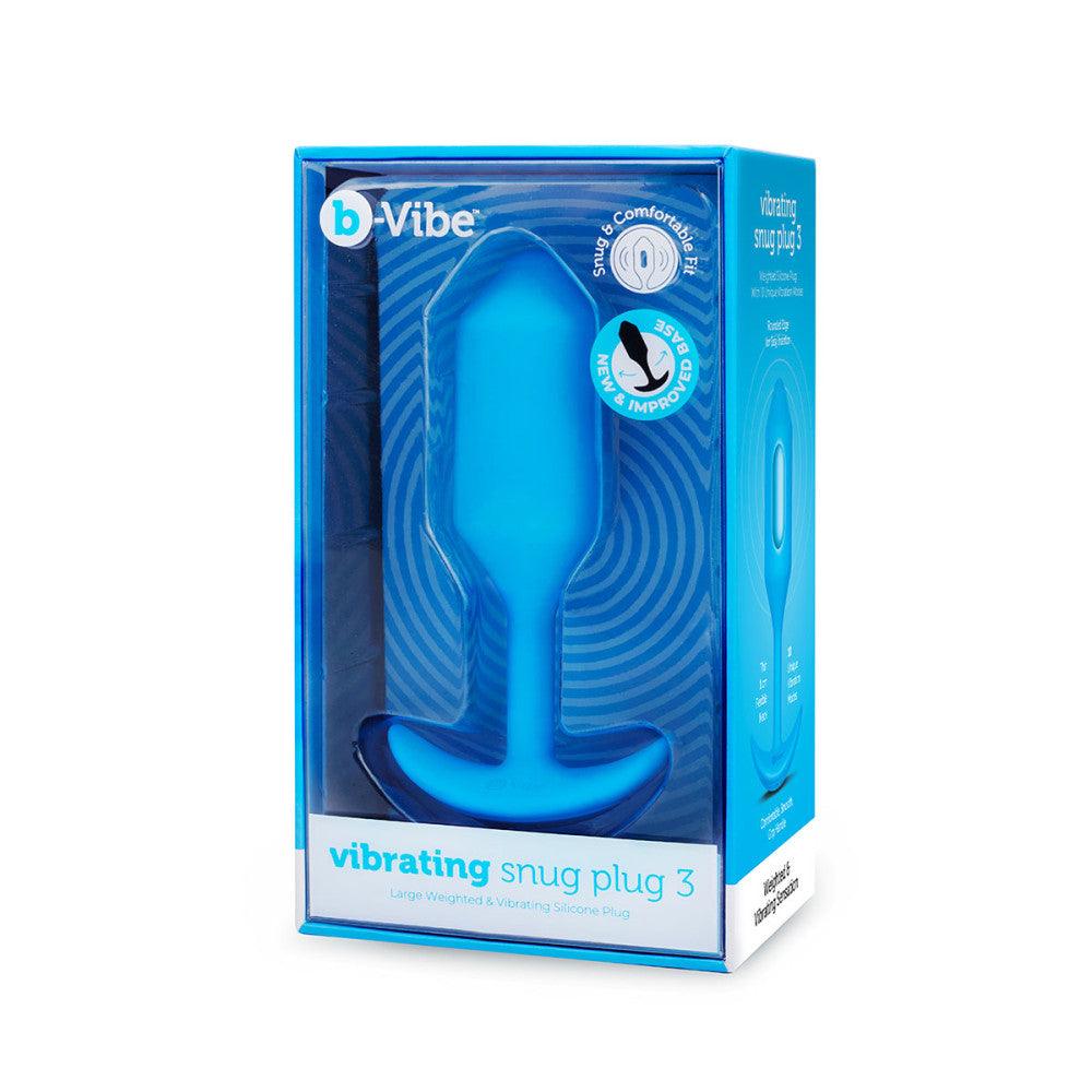 B-Vibe Vibrating Snug Plug 3 Large - Buy At Luxury Toy X - Free 3-Day Shipping