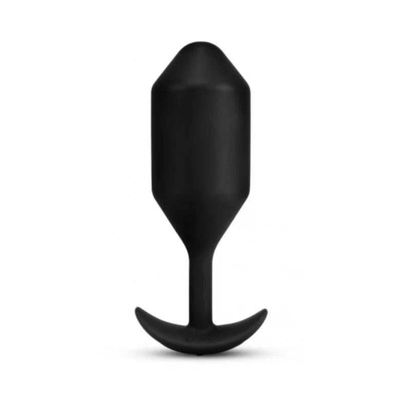 b-Vibe Vibrating Snug Plug 5 Rechargeable Weighted Silicone Anal Plug - Buy At Luxury Toy X - Free 3-Day Shipping