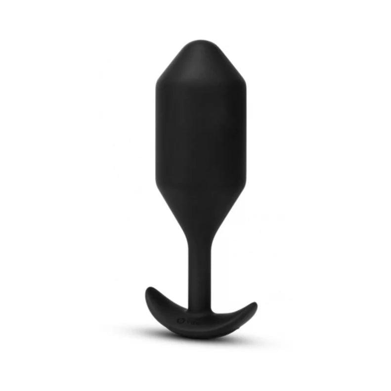 b-Vibe Vibrating Snug Plug 5 Rechargeable Weighted Silicone Anal Plug - Buy At Luxury Toy X - Free 3-Day Shipping